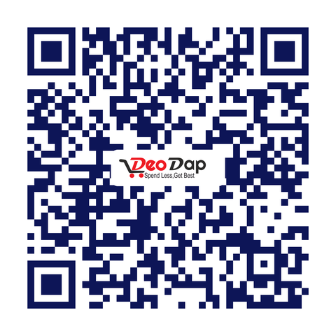 QR code that opens the DeoDap franchise brochure